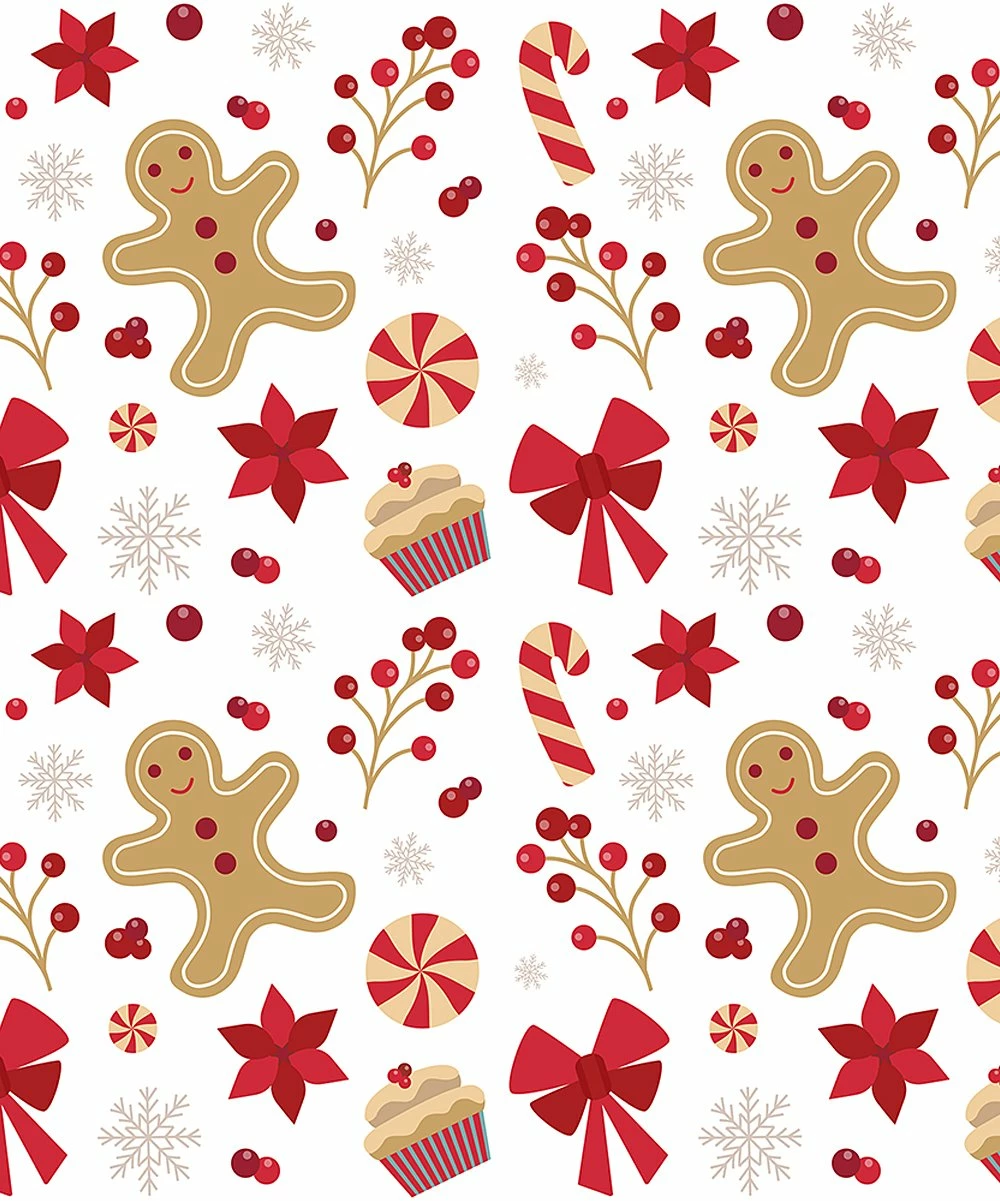 Budget π Millie Loves Lily White & Red Gingerbread & Sweets Long-Sleeve Pajama Set - Toddler & π§ Girls For Kids π 2 Budget π Millie Loves Lily White & Red Gingerbread & Sweets Long-Sleeve Pajama Set - Toddler & π§ Girls For Kids π - Image 2