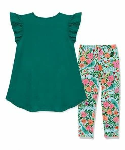 Buy β¨ Millie Loves Lily Green Angel-Sleeve Hi-Low Top & Turquoise Tara Floral Leggings - Toddler & π§ Girls For Kids π₯° 6 Buy β¨ Millie Loves Lily Green Angel-Sleeve Hi-Low Top & Turquoise Tara Floral Leggings - Toddler & π§ Girls For Kids π₯° -Little Millie-shop zu98459544 alt 2 tm1630067638