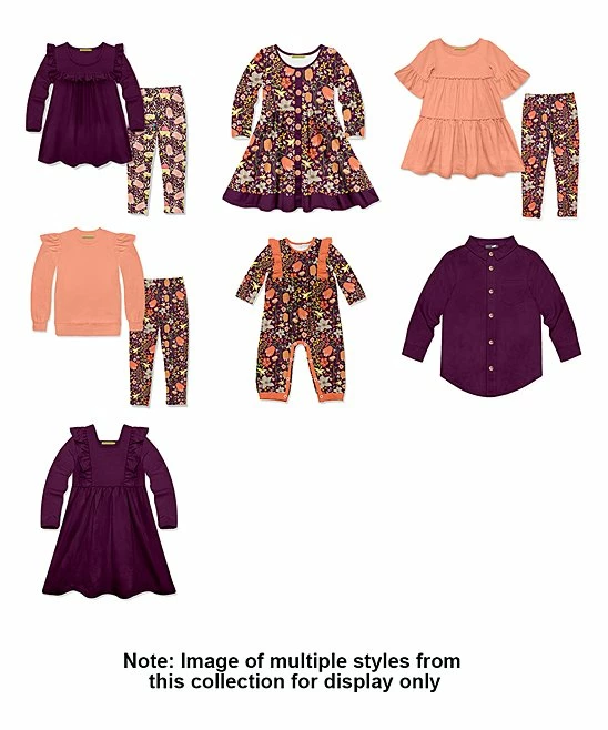 Top 10 β Simply Millie By Millie Loves Lily Burgundy Ruffle Long-Sleeve A-Line π Dress - π§ Girls For Kids π€© 2 Top 10 β Simply Millie By Millie Loves Lily Burgundy Ruffle Long-Sleeve A-Line π Dress - π§ Girls For Kids π€© - Image 2