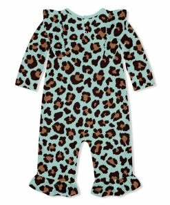 Top 10 π Little Millie Mint Leopard Ruffle-Trim Playsuit - Infant & Toddler For Kids π 5 Top 10 π Little Millie Mint Leopard Ruffle-Trim Playsuit - Infant & Toddler For Kids π -Little Millie-shop zu99102877 alt 2 tm1630520882