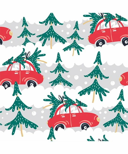 Cheap π Little Millie White & Red Festive Tree Car Ruffle-Trim Playsuit - Infant For Kids π 2 Cheap π Little Millie White & Red Festive Tree Car Ruffle-Trim Playsuit - Infant For Kids π - Image 2