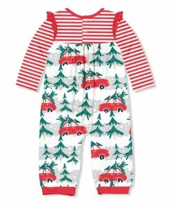 Cheap π Little Millie White & Red Festive Tree Car Ruffle-Trim Playsuit - Infant For Kids π 5 Cheap π Little Millie White & Red Festive Tree Car Ruffle-Trim Playsuit - Infant For Kids π -Little Millie-shop zu99105490 alt 2 tm1630521590