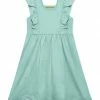 Brand new 👍 Simply Millie By Millie Loves Lily Mint Ruffle Square-Neck A-Line 👗 Dress - Toddler & 👧 Girls For Kids ✔️