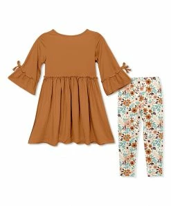 Budget π Millie Loves Lily Rust Bow Bell-Sleeve A-Line π Dress & Cream Floral Hazel Leggings - π§ Girls For Kids π 5 Budget π Millie Loves Lily Rust Bow Bell-Sleeve A-Line π Dress & Cream Floral Hazel Leggings - π§ Girls For Kids π -Little Millie-shop zu99619781 alt 2 tm1632146568