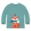 Best reviews of ✔️ Millie & Maxx Nile Blue Fox Long-Sleeve Raglan Tee - Toddler & Boys For Kids ⭐